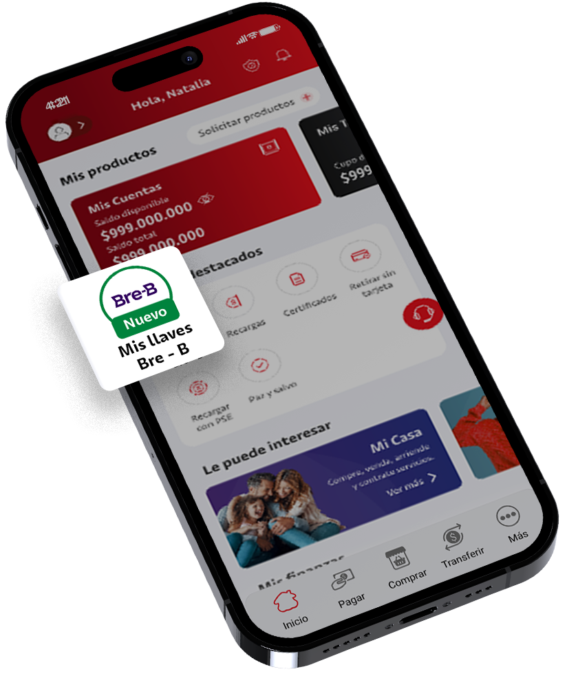 Ingrese al App Davivienda